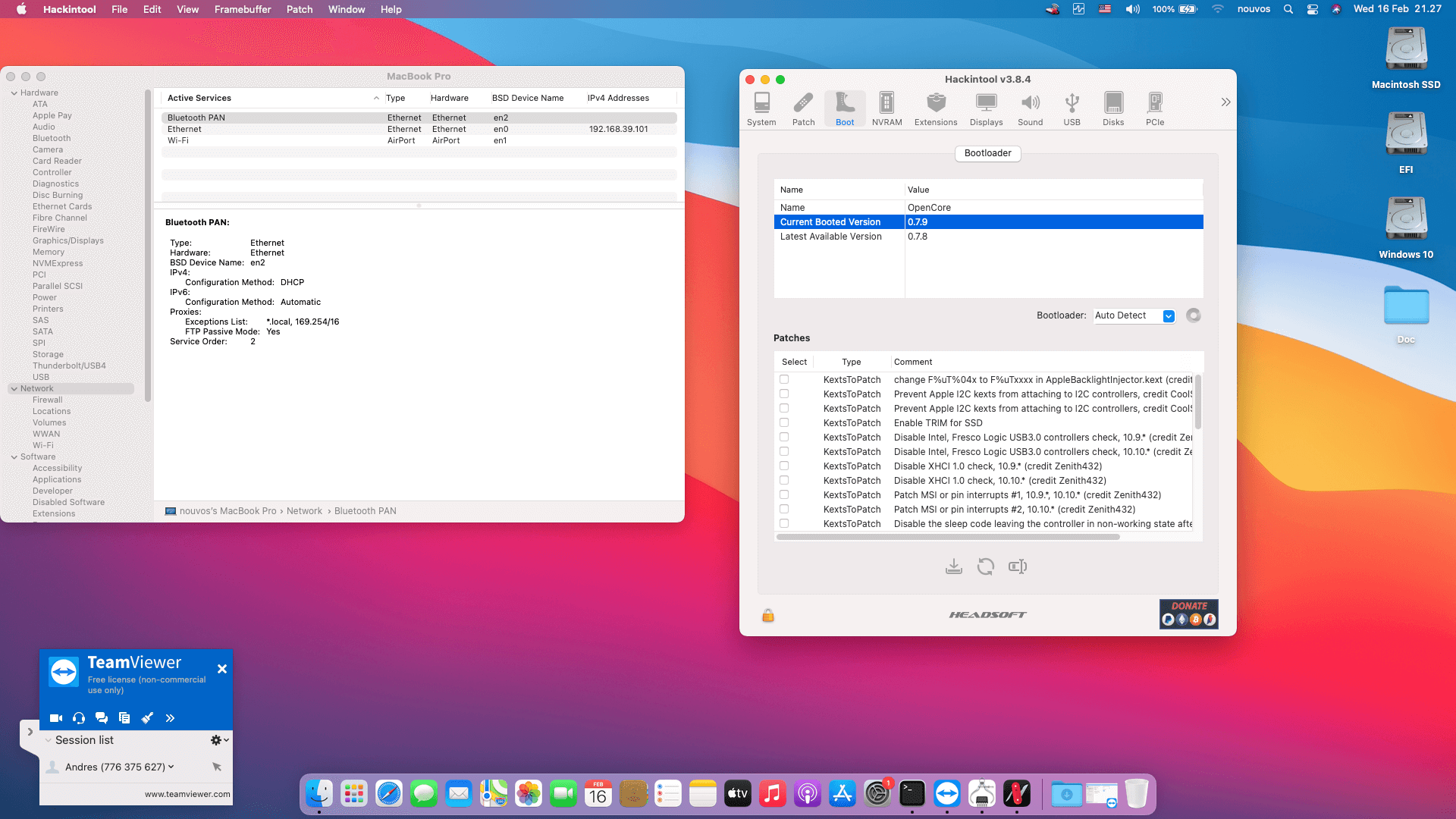 Asus A456UQ FA073D [KabyLake   Intel HD 620 + I2C]   OpenCore 8